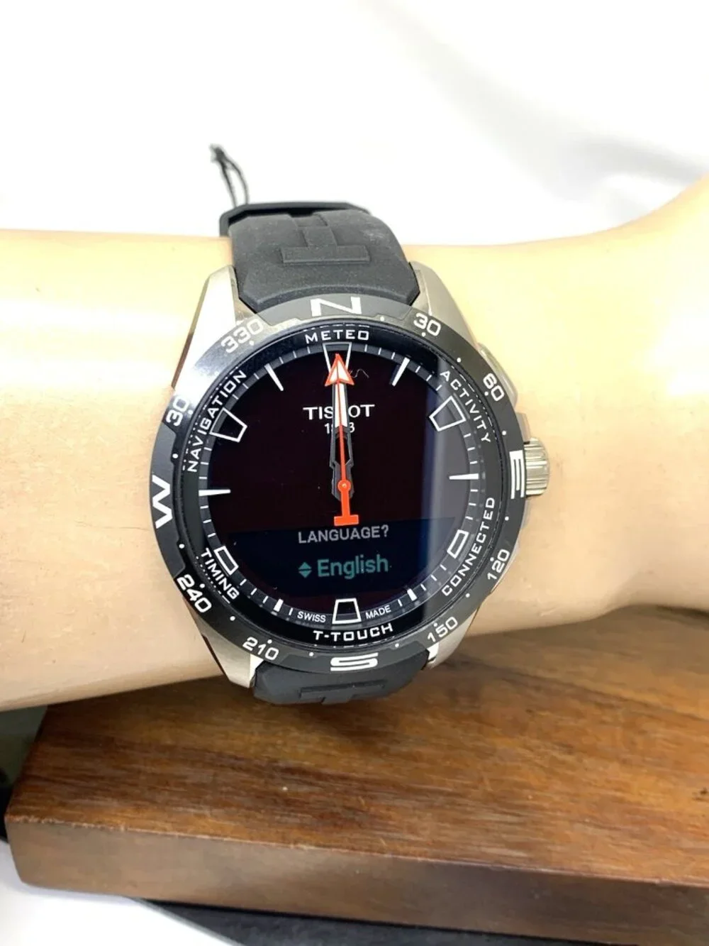 Tissot T-Touch Connect Solar Men's Watch Titanium Case 47.5mm T1214204405100